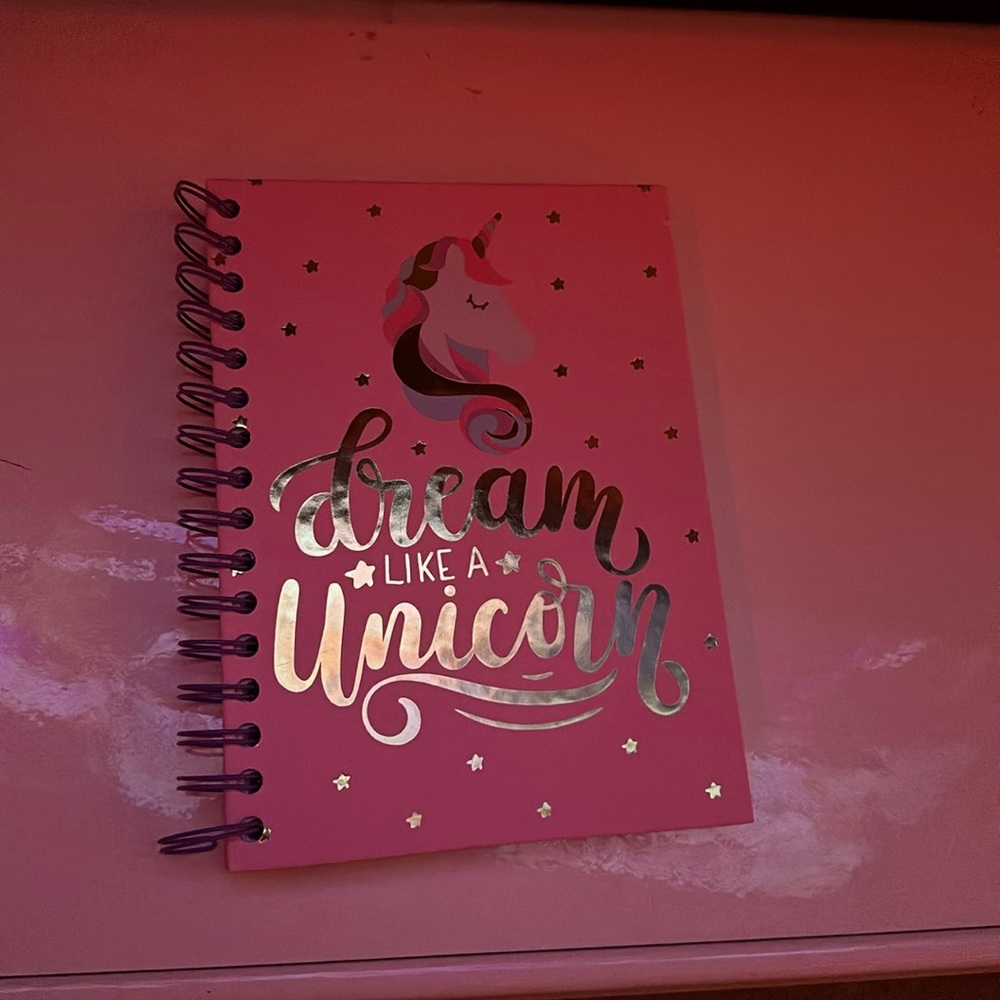 Unicorn notebook!